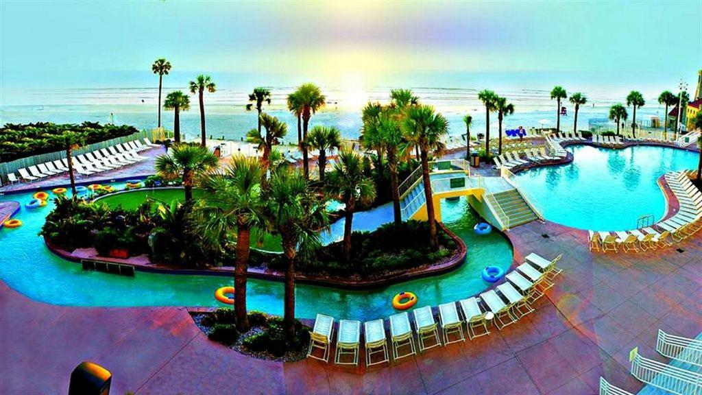 Vacation In Comfort And Luxury - 1 Bedroom Direct Oceanfront - Wyndham Ocean Walk Resort 1007 Дейтона-Бич Экстерьер фото